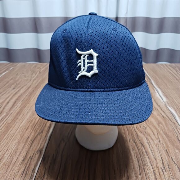 Detroit Tigers Hat Cap Fitted 7 New Era 59FIFTY Diamond Collection USA Vintage - Picture 1 of 12